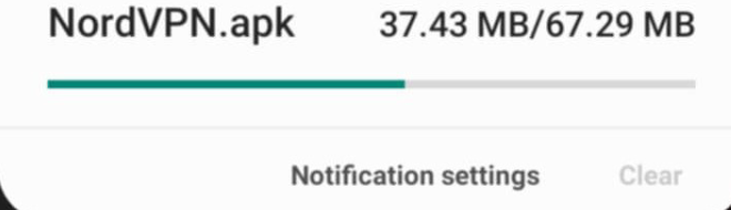 NordVPN for Android Installing Step 1